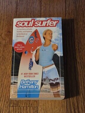 Soul Surfer by Bethany Hamilton — Paperback Book (Blue/White)